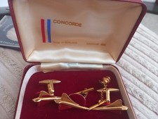 Concord cufflinks tie for sale  PRESTON