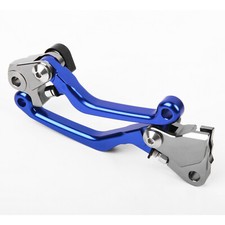 Alavancas de freio de embreagem pivô sujeira azul para Yamaha WR450F 2016-2021 WR250F 2017-2018 comprar usado  Enviando para Brazil
