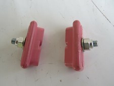 Usado, SAPATOS DE FREIO ROSA SKYWAY BMX FREESTYLE CRUISER TUFF PADS PRIMEIRA GERAÇÃO comprar usado  Enviando para Brazil