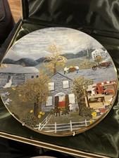 Grandma moses plate for sale  Lake Villa