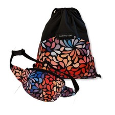 Zestaw Worek + Nerka Listki na czarnym na sprzedaż  Zestaw Worek + Nerka Listki na czarnym na sprzedaż  PL