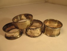 antique napkin rings for sale  LOCHGILPHEAD