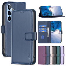 Usado, For Samsung S23 S22 S21 A54 A14 A24 A34 Leather Hybrid TPU Shockproof Case Cover comprar usado  Enviando para Brazil