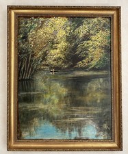 Original framed oil for sale  FARNBOROUGH