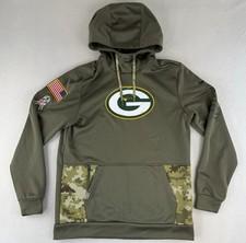 Usado, Pulôver Nike Green Bay Packers Salute to Service com capuz 2022 lateral médio comprar usado  Enviando para Brazil