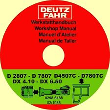 Werkstatthandbuch deutz fahr gebraucht kaufen  Michendorf