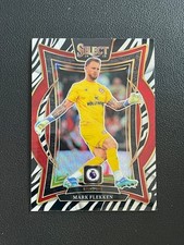 Mark Flekken 2024-25 Panini Select EPL Taras Zebra Prizm SSP #2 na sprzedaż  Wysyłka do Poland