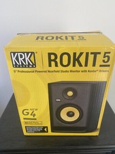 Monitores de estúdio alimentados por KRK ROKIT 5 G4 5 polegadas, usado comprar usado  Enviando para Brazil