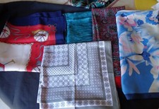 Lot foulards soie d'occasion  Bruz