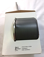Calphalon Classic panela de molho antiaderente com tampa, caçarola 2,5 quartos, cinza NOVO comprar usado  Enviando para Brazil