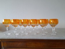 Verres cristal couleur d'occasion  Fécamp