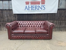 Vintage burgundy leather for sale  BOSTON
