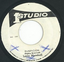 " SUSPICION." larry marshall. STUDIO ONE 7in 1974. comprar usado  Enviando para Brazil