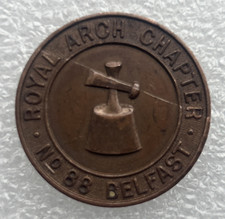 Vintage masonic token for sale  ANTRIM