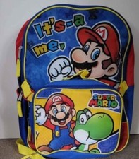 Mochila Super Mario "It's A Me" e Yoshi 16" com kit de lancheira destacável comprar usado  Enviando para Brazil