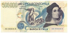 500000 lire raffaello usato  Pignataro Maggiore