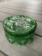 Deckeldose bonboniere kristall gebraucht kaufen  Oelde