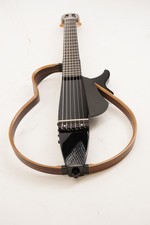 Guitarra Yamaha SLG200N 6 cordas de náilon (direita, preta translúcida) comprar usado  Enviando para Brazil