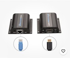 Adaptador extensor de rede AGPEEK HDMI 1080P 60M RJ45 Cat6 7 cabo Ethernet infravermelho  comprar usado  Enviando para Brazil