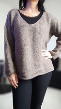 Pull mohair marron d'occasion  Lyon VIII