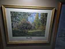 Monet. painting parc for sale  Chicago