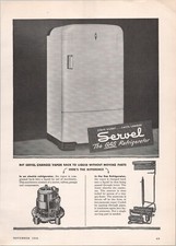 1946 Print Ad * Servel Gas Refrigerator Electric vs Gas Refrigerator, usado comprar usado 1946 Print Ad * Servel Gas Refrigerator Electric vs Gas Refrigerator, usado comprar usado  Enviando para Brazil