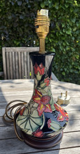 Moorcroft pottery lamp for sale  BOLTON