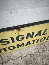 Antique railway sign d'occasion  Expédié en Belgium
