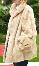 Beige pelzjacke nerzjacke gebraucht kaufen  Aachen