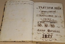 Manoscritto libro pergamena usato  Napoli