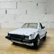 Gancho de reboque Matchbox 1-75 Ford Escort conversível branco azul MB156 1985 comprar usado  Enviando para Brazil