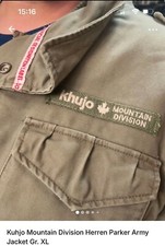 Khujo mountain division gebraucht kaufen  Neustrelitz