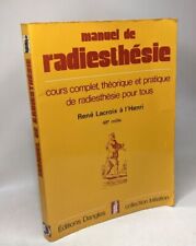Manuel radiesthésie cours d'occasion  Bazouges-la-Pérouse