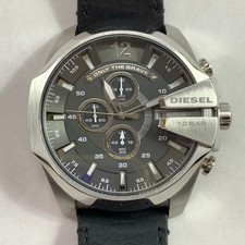 04W3000 Diesel Dz4559 Relógio Mega Chief Cronógrafo Couro Preto Hachioji Store comprar usado  Enviando para Brazil