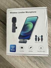Wireless lavalier microphone for sale  LEEDS