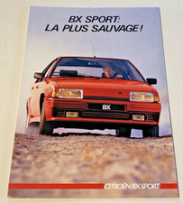 Brochure publicitaire citroen d'occasion  Quarré-les-Tombes