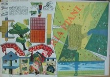 Costruzioni paesaggio. montagg usato  Italia
