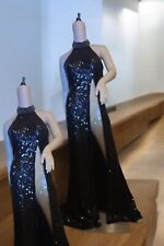Sequin beaded maxi for sale  Bedford