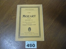 No.308 MOZART Serenata 11 Chifres Oboé Clarinete Fagotes - Edição Pontuação EULENBURG, usado comprar usado  Enviando para Brazil