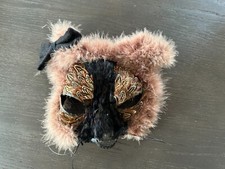 Katzenmaske feder federn gebraucht kaufen  Mühldorf a.Inn