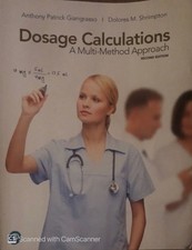 Dosage Calculations: A Multi-Method Approach comprar usado  Enviando para Brazil