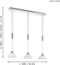 Eglo montefio lampadario usato  Villachiara