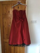 Red prom bridesmaid for sale  ELLESMERE PORT