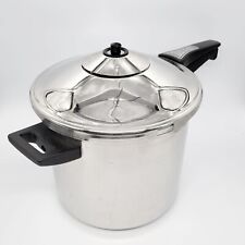 Panela de pressão Kuhn Rikon Duromatic 7 litros aço inoxidável feita na Suíça #3344 comprar usado  Enviando para Brazil