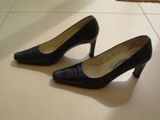 Blue heeled shoes for sale  SLOUGH