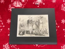 Rare 1843 etching for sale  WALSALL