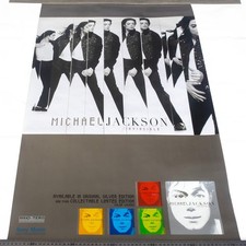 Pôster promocional oficial "Invencível" de Michael Jackson Tailândia RARO ERRO DE IMPRESSÃO 2001, usado comprar usado Pôster promocional oficial "Invencível" de Michael Jackson Tailândia RARO ERRO DE IMPRESSÃO 2001, usado comprar usado  Enviando para Brazil