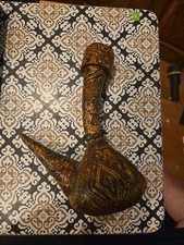 Espanhol? Decantador de vinho com gráficos, muito detalhado! Tampa de cortiça com corrente, usado comprar usado  Enviando para Brazil