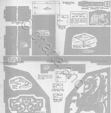 Disegno drawings fretwork usato  Vimodrone