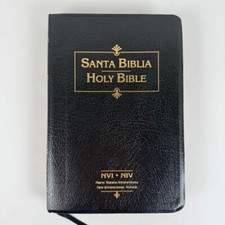Santa Biblia Holy Bible 1984 NIV & 1999 NVI English Spanish Parallel BILINGUE comprar usado  Enviando para Brazil